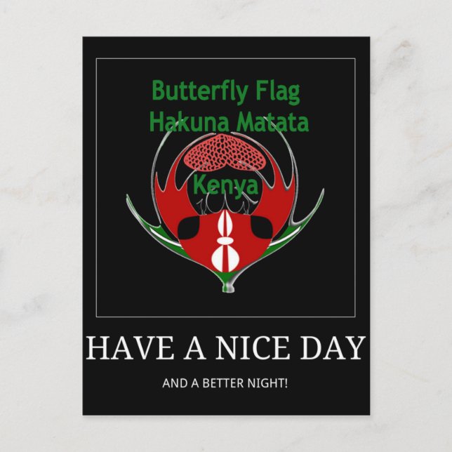 Postal Jambo Kenya (Anverso)