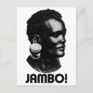 Postal ¡JAMBO! Swahili Greeting