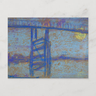 Postal James Abbott McNeill Whistler - Nocturne-Battersea