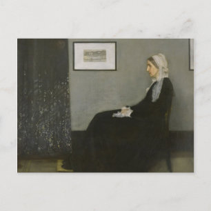 Postal James Abbott Whistler - La madre de Whistler