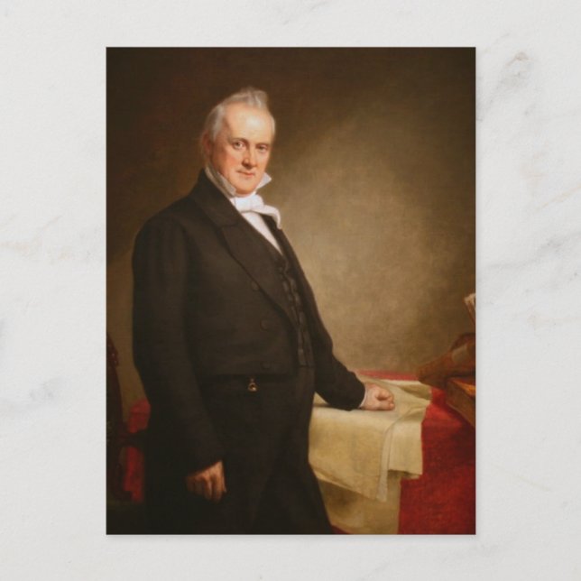 Postal James Buchanan (Anverso)