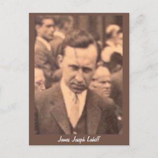 Postal James Joseph Lahiff Genealogy Postcard