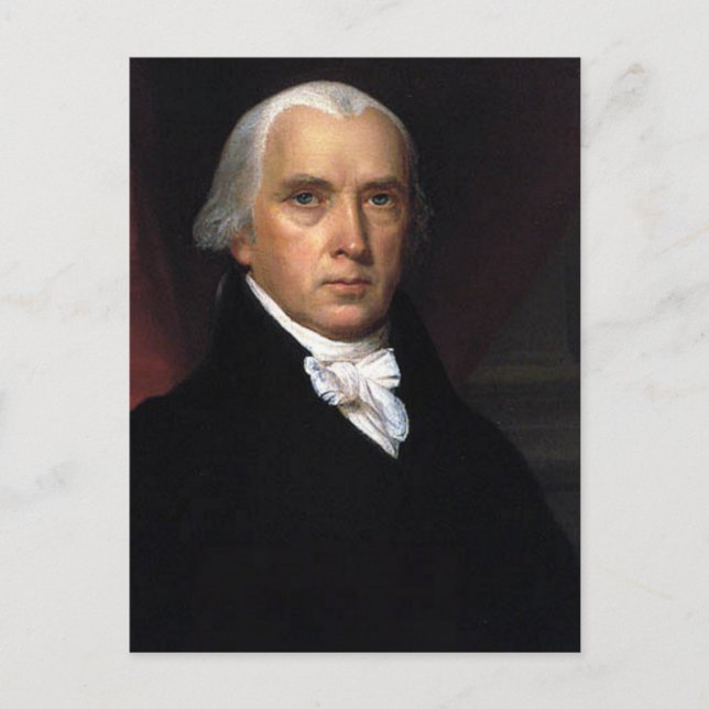 Postal James Madison (Anverso)