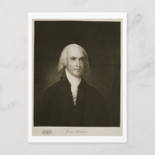 Postal James Madison, cuarto presidente de los Estados Un