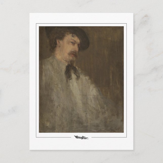 Postal James McNeill Whistler #244-2 - Bella Artes Postca (Anverso)
