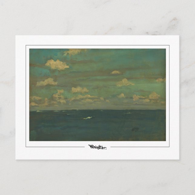 Postal James McNeill Whistler #256-2 - Bella Artes Postca (Anverso)