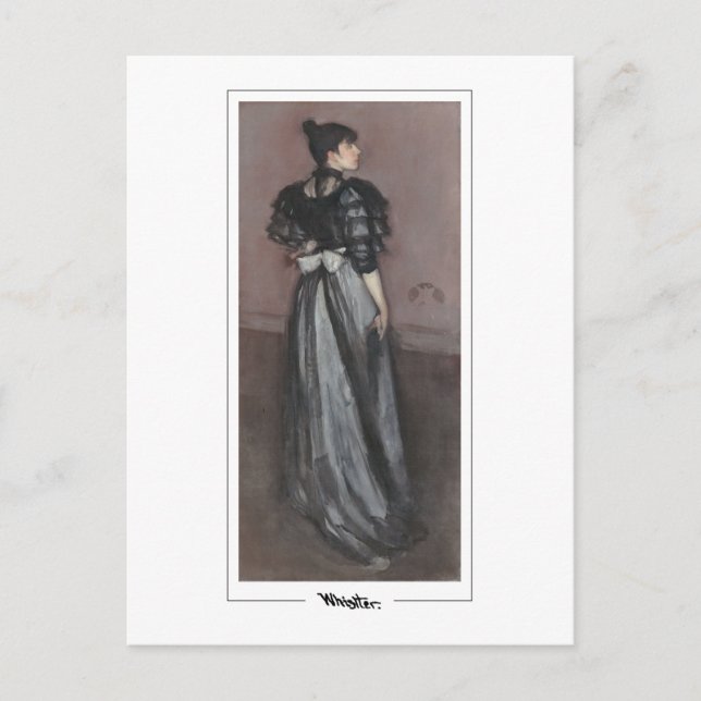 Postal James McNeill Whistler #281-2 - Bella Artes Postca (Anverso)