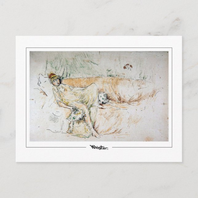 Postal James McNeill Whistler #297-2 - Bella Artes Postca (Anverso)