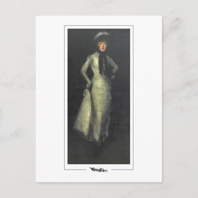 Postal James McNeill Whistler #330-2 - Bella Artes Postca (Anverso)