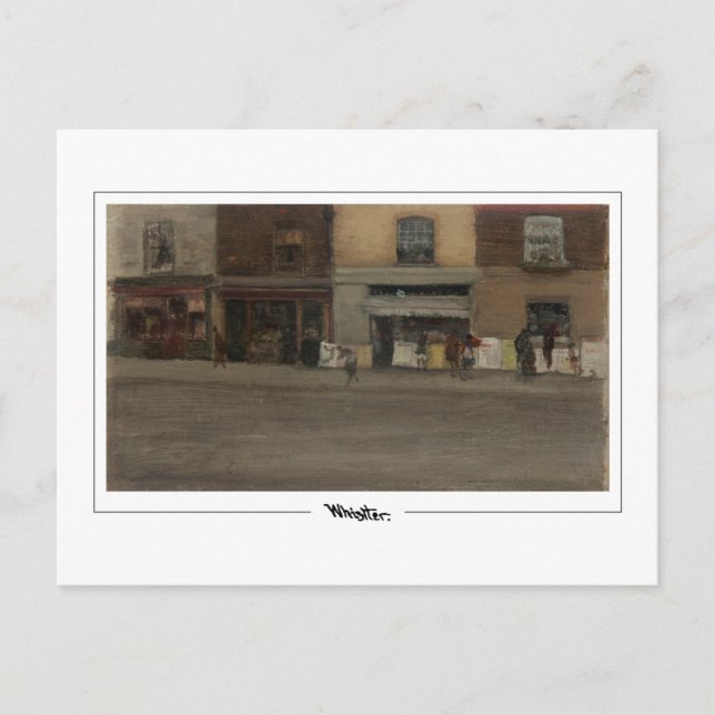 Postal James McNeill Whistler #440-2 - Bella Artes Postca (Anverso)