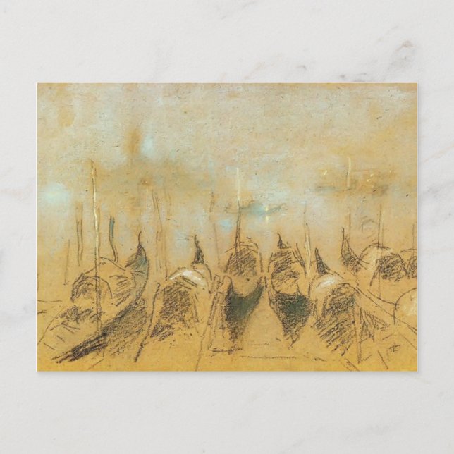 Postal James McNeill Whistler: Nocturne, San Giorgio (Anverso)