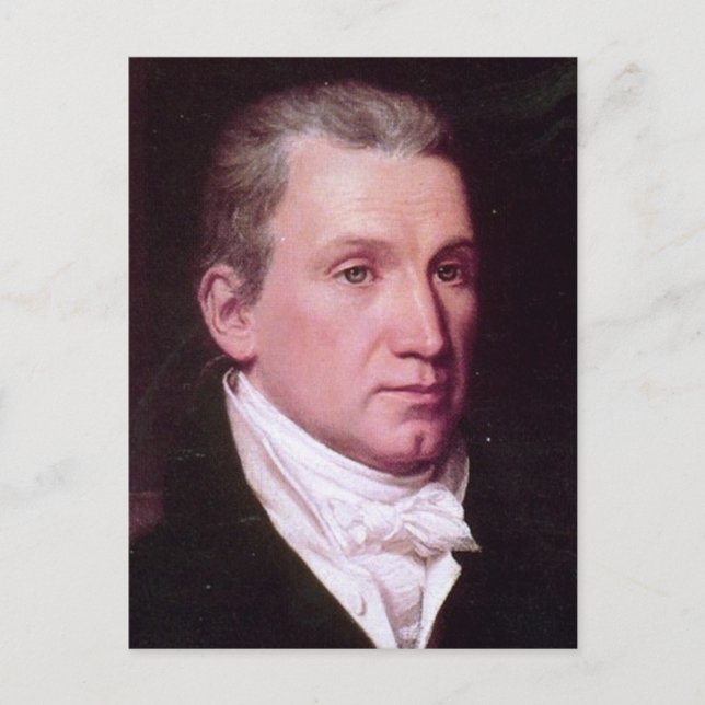 Postal James Monroe (Anverso)
