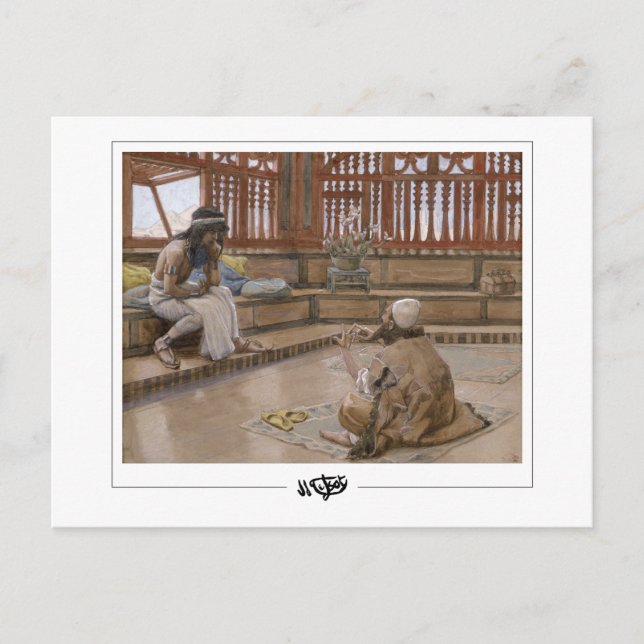 Postal James Tissot #206 - Arte Refinado (Anverso)