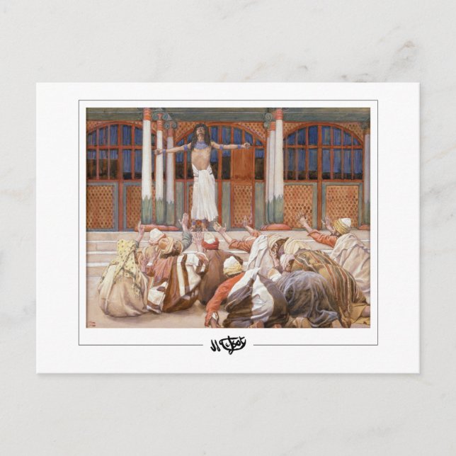 Postal James Tissot #267 - Arte refinado (Anverso)
