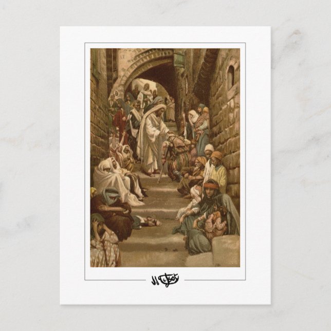 Postal James Tissot #281 - Arte refinado (Anverso)