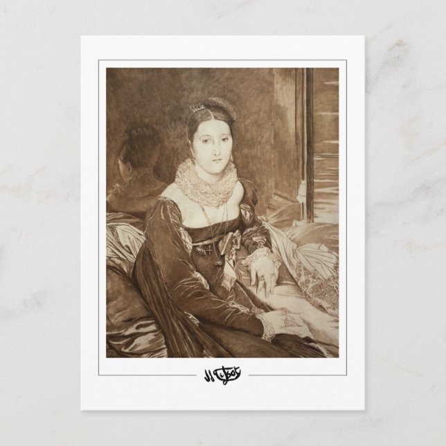 Postal James Tissot #408 - Fine Art (Anverso)