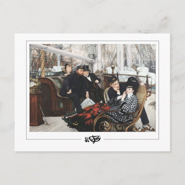 Postal James Tissot #445 - Fine Art (Anverso)