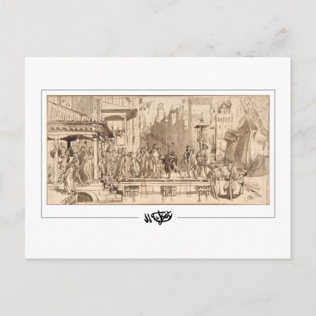 Postal James Tissot #541 - Arte Selecto (Anverso)