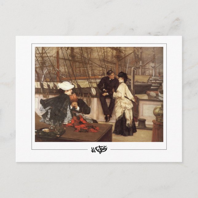 Postal James Tissot #602 - Arte selecto (Anverso)