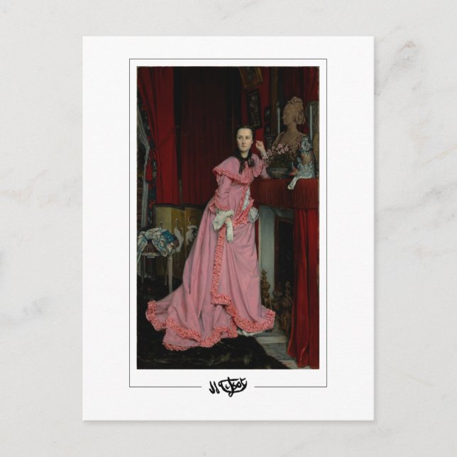 Postal James Tissot #717 - Arte fino (Anverso)