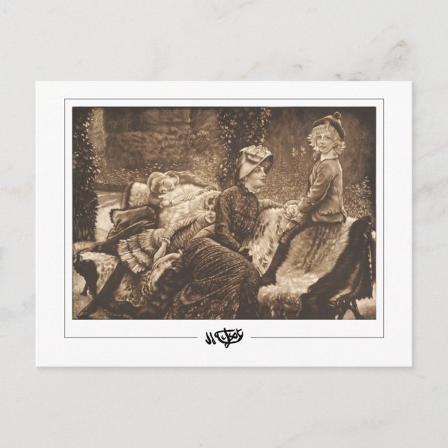Postal James Tissot #727 - Arte Selecto (Anverso)