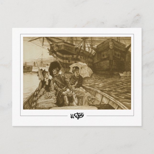 Postal James Tissot #800 - Arte Selecto (Anverso)