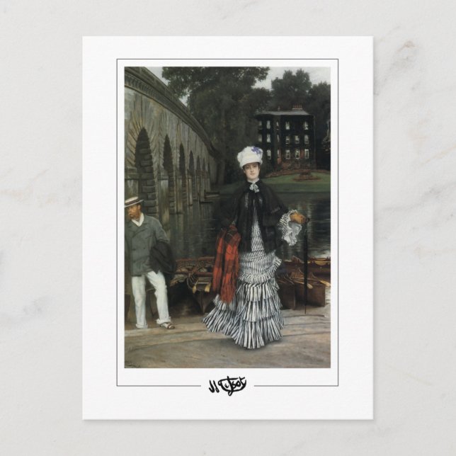 Postal James Tissot #833 - Arte Selecto (Anverso)