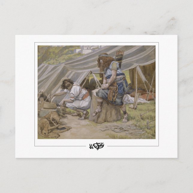 Postal James Tissot #903 - Arte Selecto (Anverso)
