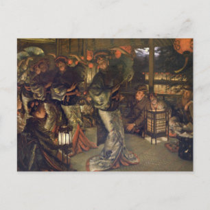 Postal James Tissot   El hijo pródigo en tierra extranjer