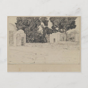 Postal James Tissot: Parte trasera de la mezquita de Omar