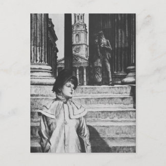 Postal James Tissot: Portico de la Galería Nacional de Lo