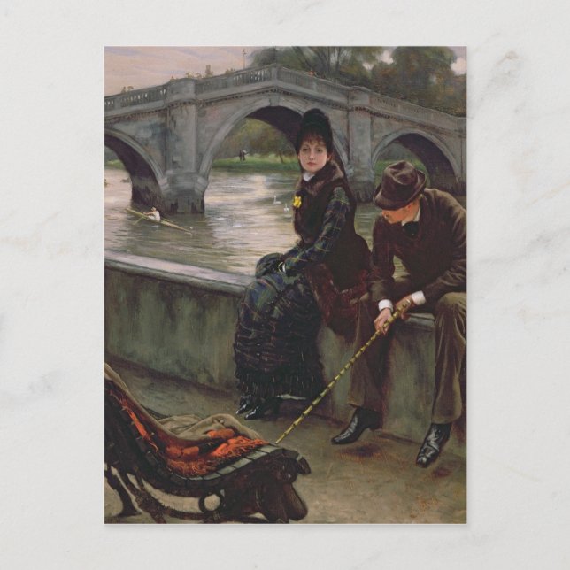 Postal James Tissot | Puente Richmond, c.1878 (Anverso)