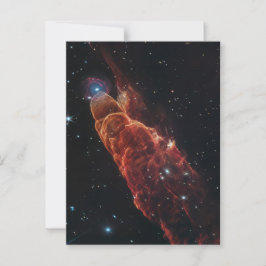 Postal James Webb Telescope Cosmic Tornado