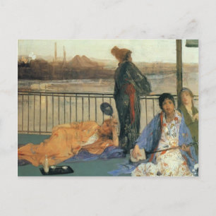 Postal James Whistler-El balcón