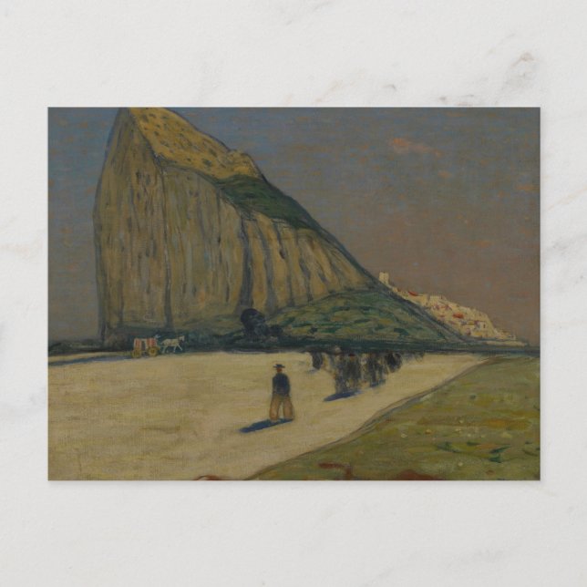 Postal James Wilson Morrice - Gibraltar (Anverso)