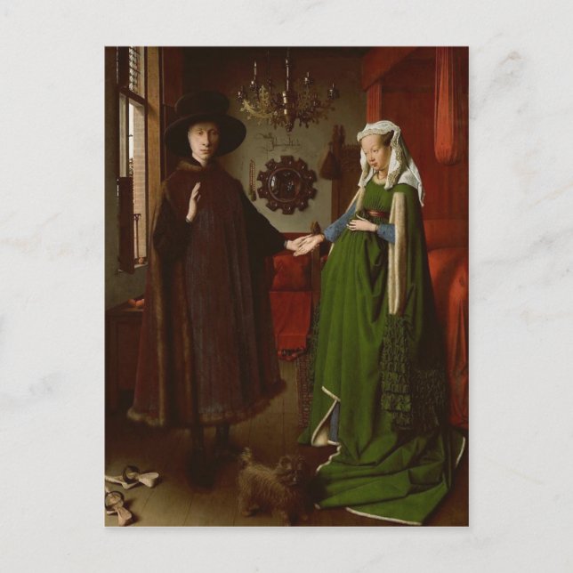 Postal Jan van Eyck (aprox. 1390-1441) (Anverso)