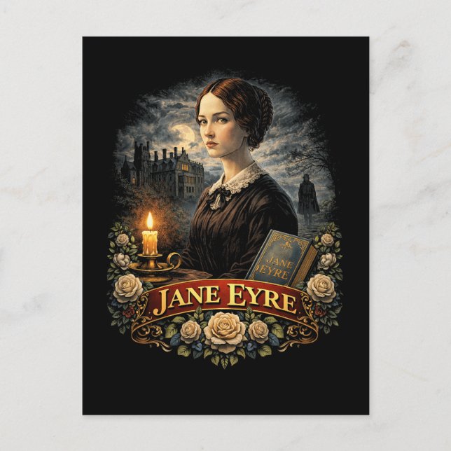 Postal Jane Eyre (Anverso)