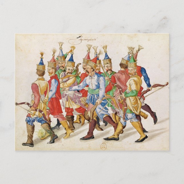 Postal Janissaries, 1583 (Anverso)