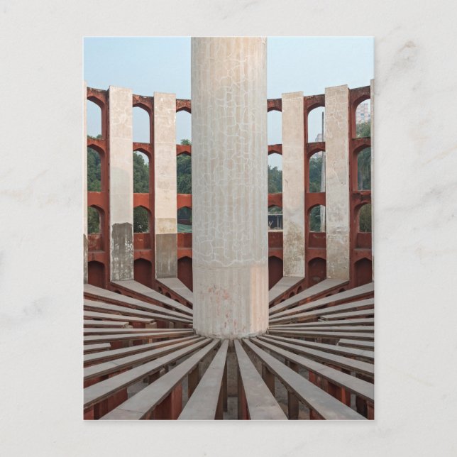 Postal Jantar Mantar, Delhi, India (Anverso)