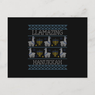 Postal Janucá - Janucá Llamamazing
