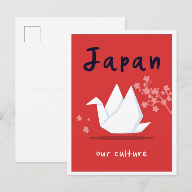 Postal Japan Culture Vintage Travel (Anverso / Reverso)