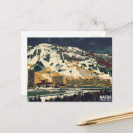 Postal Japan Snow Culture ポストカード