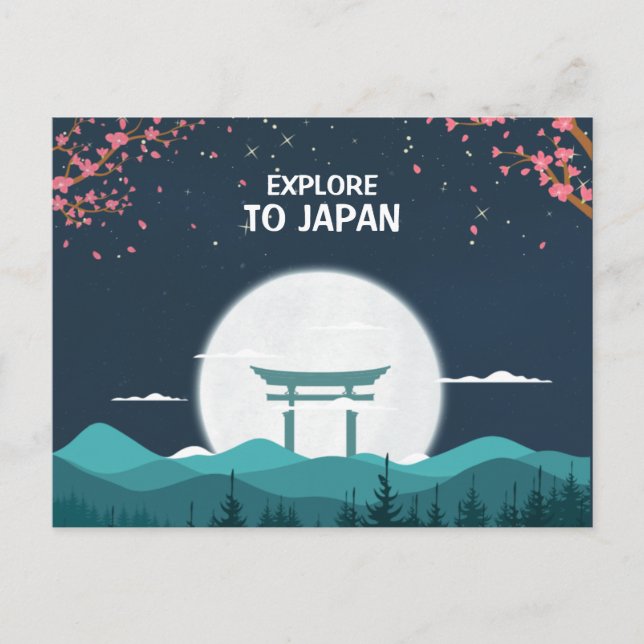 Postal Japón (Anverso)