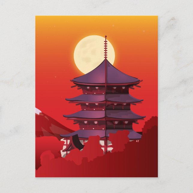 Postal Japón (Anverso)