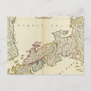Postal Japón, Corea