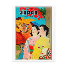 Japón en primavera, geisha, viaje vintage