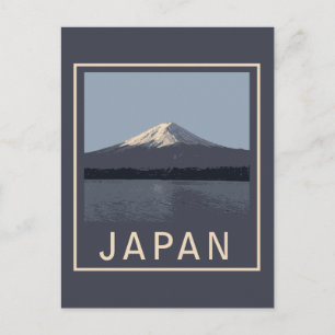 Postal Japón Monte Fuji