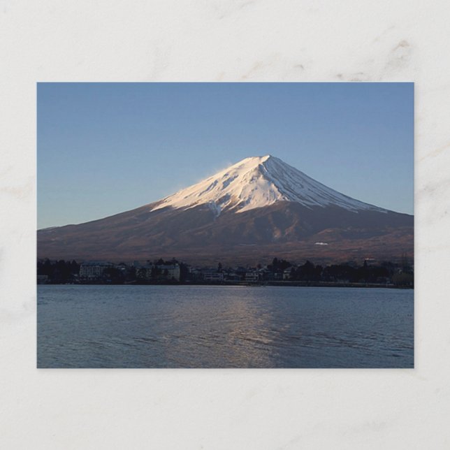 Postal Japón - Postcarta del Monte Fuji Japón (Anverso)