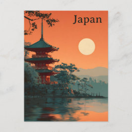 Postal Japón vintage