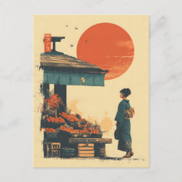Postal Japón vintage